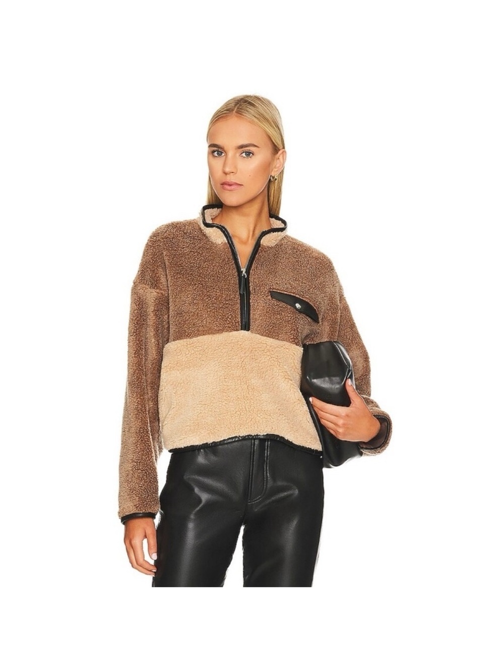 Anine Bing Teddy Half Zip